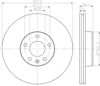 Гальмо дискове переднє 8DD355111111 HELLA