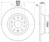 Дискові гальма 8DD355112141 HELLA