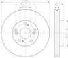 Гальмо дискове переднє 8DD355112741 HELLA