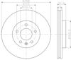 Гальмо дискове переднє 8DD355114401 HELLA