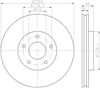 Гальмо дискове переднє 8DD355115911 HELLA