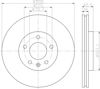 Гальмо дискове переднє 8DD355116591 HELLA