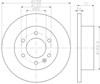 Дискові гальма 8DD355117641 HELLA