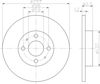 Ротор гальмівний 8DD355117931 HELLA