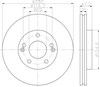 Гальмо дискове переднє 8DD355118151 HELLA