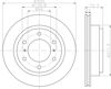 Диск заднього гальма 8DD355118651 HELLA