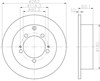 Дискові гальма 8DD355118661 HELLA