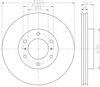 Гальмо дискове переднє 8DD355119081 HELLA