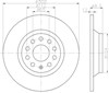 Диск гальмівний задній 8DD355119481 HELLA