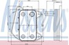 Масляний радіатор охолодження рідини АКПП 90622 NISSENS
