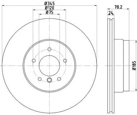 Дискові гальма 92161205 TEXTAR