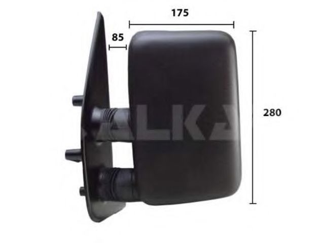 Праве бічне дзеркало 9251961 ALKAR