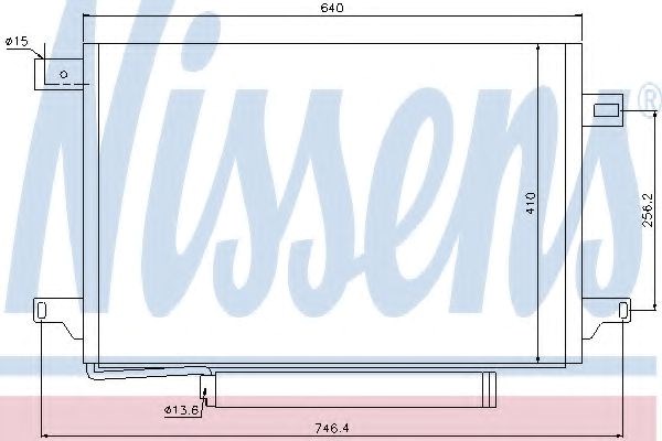Конденсатор 940054 NISSENS