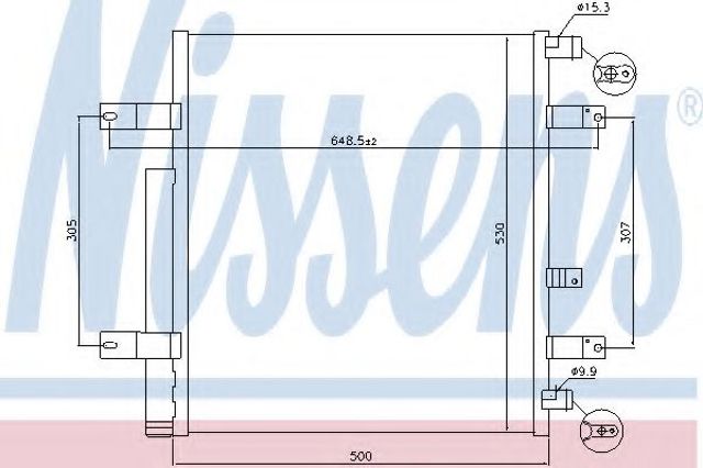Конденсатор 940094 NISSENS