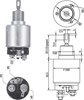 Реле втягує стартера 940113050344 MAGNETI MARELLI