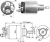 Реле втягує стартера 940113050428 MAGNETI MARELLI