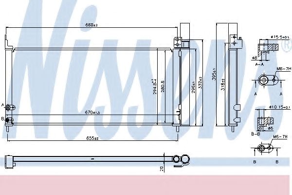 Конденсатор 940361 NISSENS