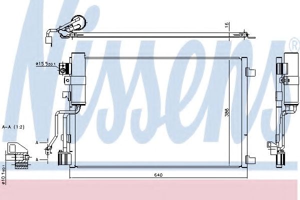 Конденсатор 940417 NISSENS