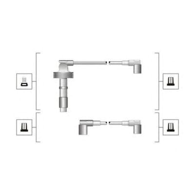Проводи високовольтні 941319170116 MAGNETI MARELLI