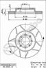 Гальмо дискове переднє 9550975 BREMBO