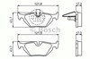 Задні гальмівні колодки 986424484 BOSCH