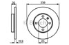 Гальмо дискове переднє 986478011 BOSCH