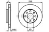 Гальмо дискове переднє 986478192 BOSCH