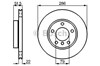 Гальмо дискове переднє 986478513 BOSCH