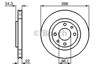 Диск гальмівний передній 986478618 BOSCH