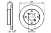 Диск переднього гальма 986478721 BOSCH