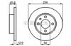 Гальмо дискове переднє 986478859 BOSCH