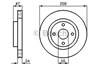 Гальмо дискове переднє 986478989 BOSCH