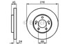 Гальмо дискове переднє 986479035 BOSCH