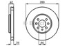 Диск переднього гальма 986479077 BOSCH