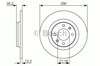 Диск гальмівний задній 986479118 BOSCH