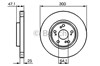 Гальмо дискове переднє 986479227 BOSCH