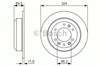 Диск гальмівний задній 986479598 BOSCH