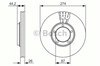 Ротор гальмівний 986479696 BOSCH