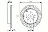 Диск гальмівний задній 986479757 BOSCH