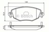 Колодки гальмівні дискові комплект 986494026 BOSCH