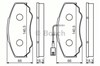 Колодки передні 986494048 BOSCH