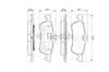 Задні дискові колодки 986494130 BOSCH