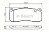 Дискові гальма 986494428 BOSCH