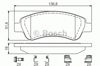 Тормозні колодки 986494623 BOSCH