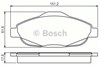 Дискові гальма 986495266 BOSCH