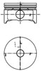 Поршень в зборі 99456720 KOLBENSCHMIDT