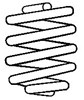 Пружина передня 997520 SACHS