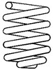 Гвинтова пружина підвіска 997612 SACHS