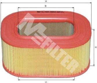 Фільтр повітряний mb (вир-во m-filter) A552