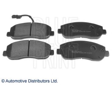 Колодки гальмівні дискові комплект ADN142156 BLUE PRINT